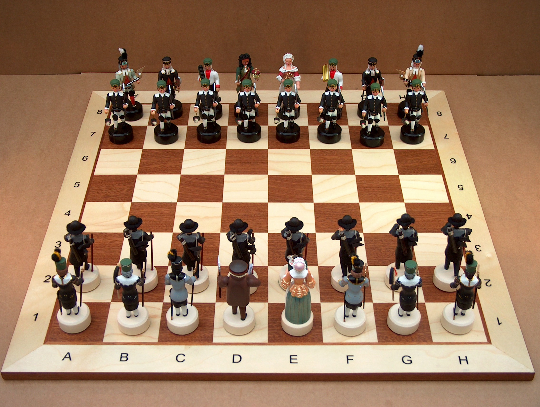 Bild 13 – Schachbrett, Sonderanfertigung